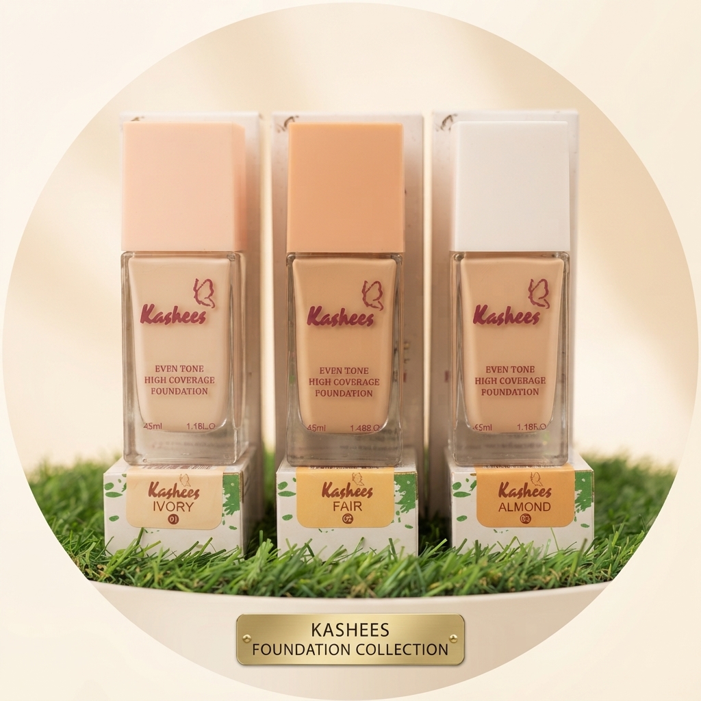 Kashees EvenTone High Coverage Liquid Foundation - Beauty Accessory Designed For Skin Coverage And Daily Makeup Routine - 45ML thumbnail 2