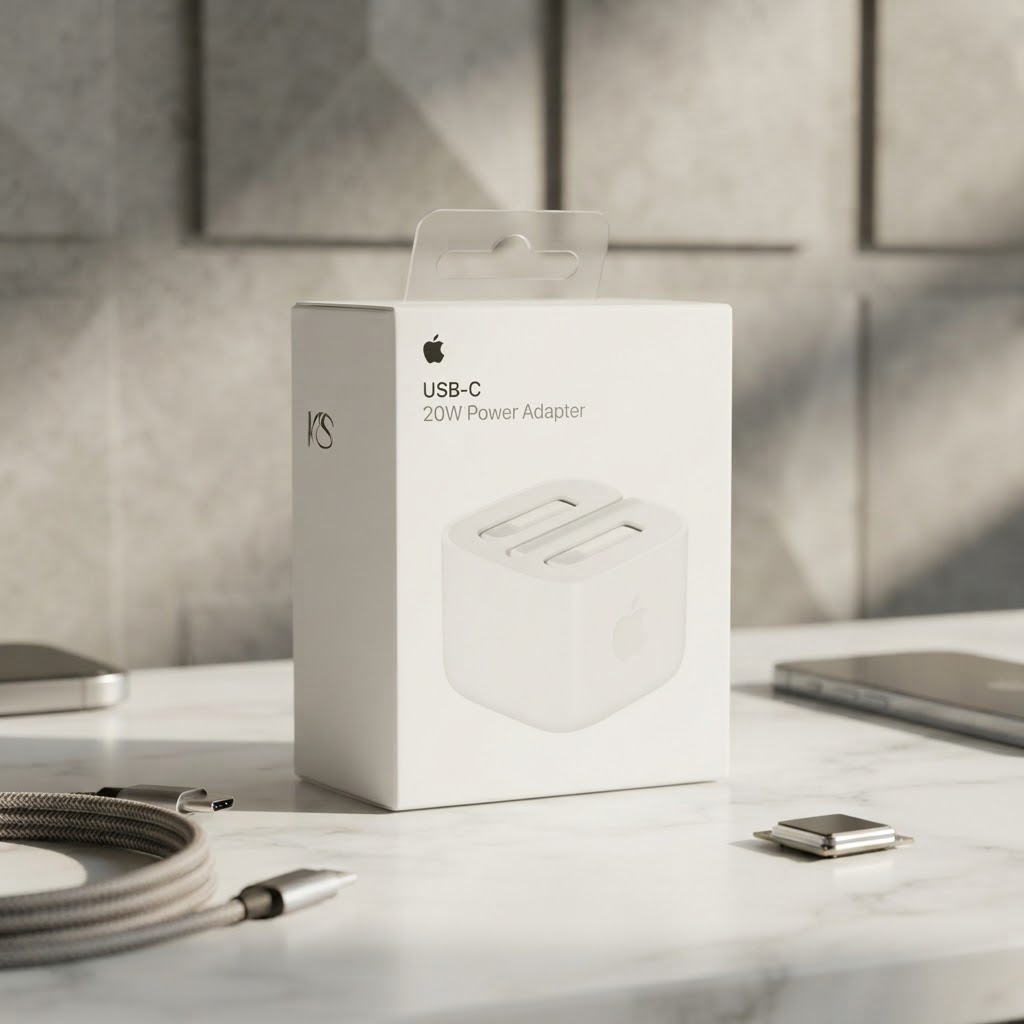 20W USB-C Fast Charger Power Adapter (3-Pin) - Buy Online in Pakistan at Zenbu Store