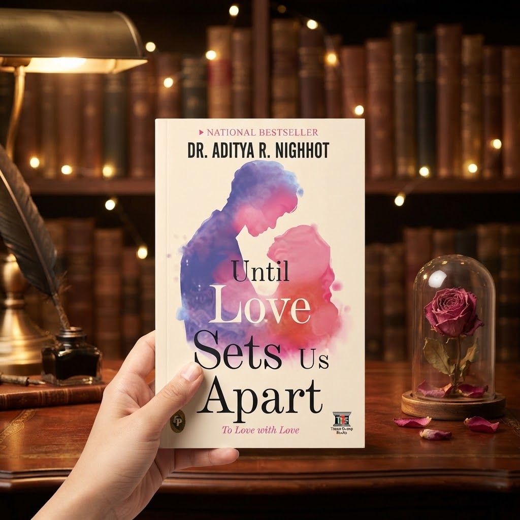 Until Love Sets Us Apart is a popular contemporary romance and thriller novel written by Indian author Dr. Aditya Nighhot. thumbnail 3