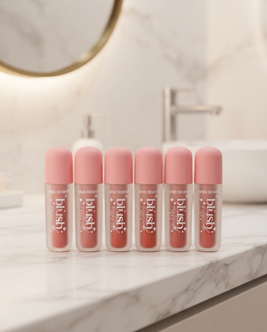 High Coverage Glowy, Matte And Poreless Liquid Blush | 1 Blush thumbnail 2