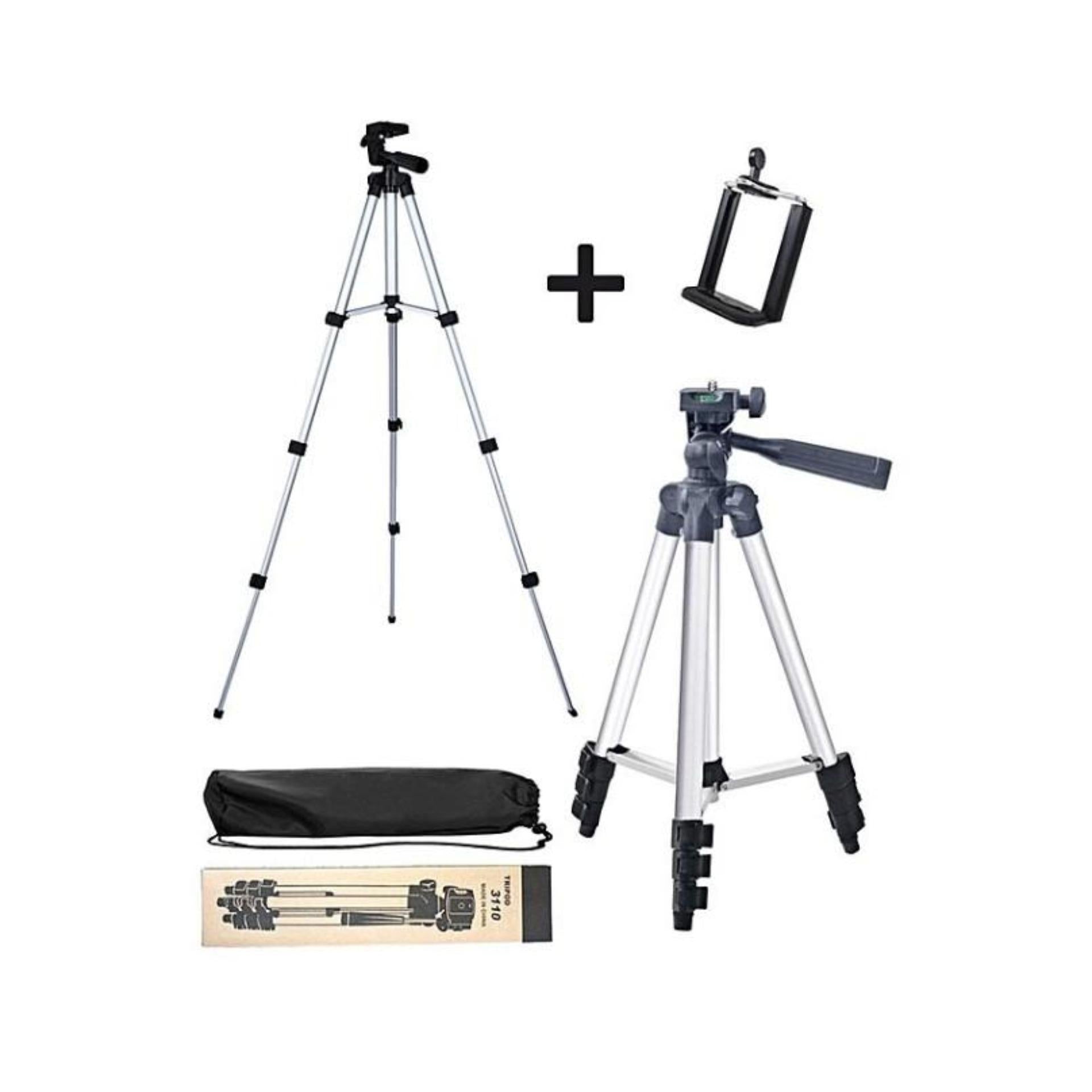 Adjustable Tripod Stand for Mobile & Camera – Universal Phone Clip for Vlogging, Reels, Photography & Video Recording thumbnail 5
