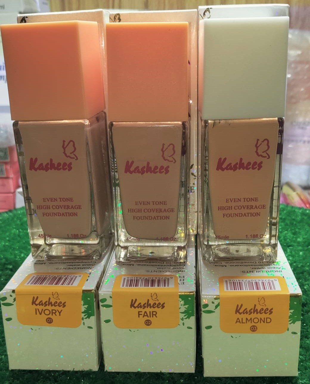 Kashees EvenTone High Coverage Liquid Foundation - Beauty Accessory Designed For Skin Coverage And Daily Makeup Routine - 45ML thumbnail 3