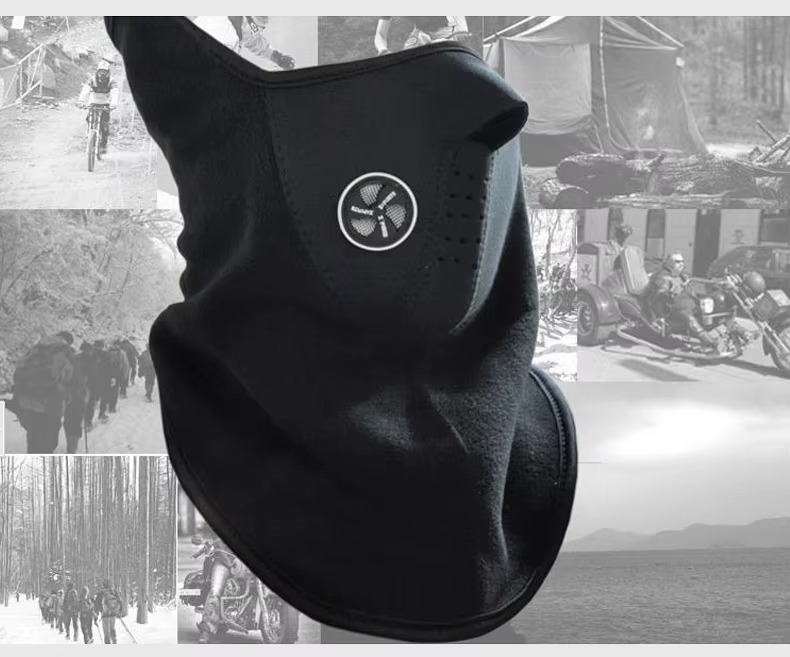 Half Face Bike Mask – Windproof & Dustproof Cycling Face Shield thumbnail 4
