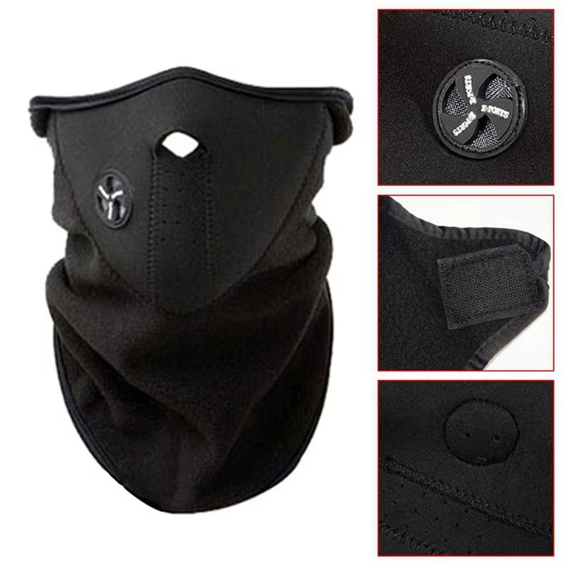 Half Face Bike Mask – Windproof & Dustproof Cycling Face Shield thumbnail 2