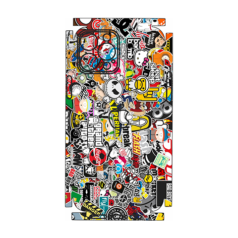iPhone 12 JDM Cutout Sticker Sheet Skin – Japanese Domestic Market Vinyl Wrap Decal thumbnail 3