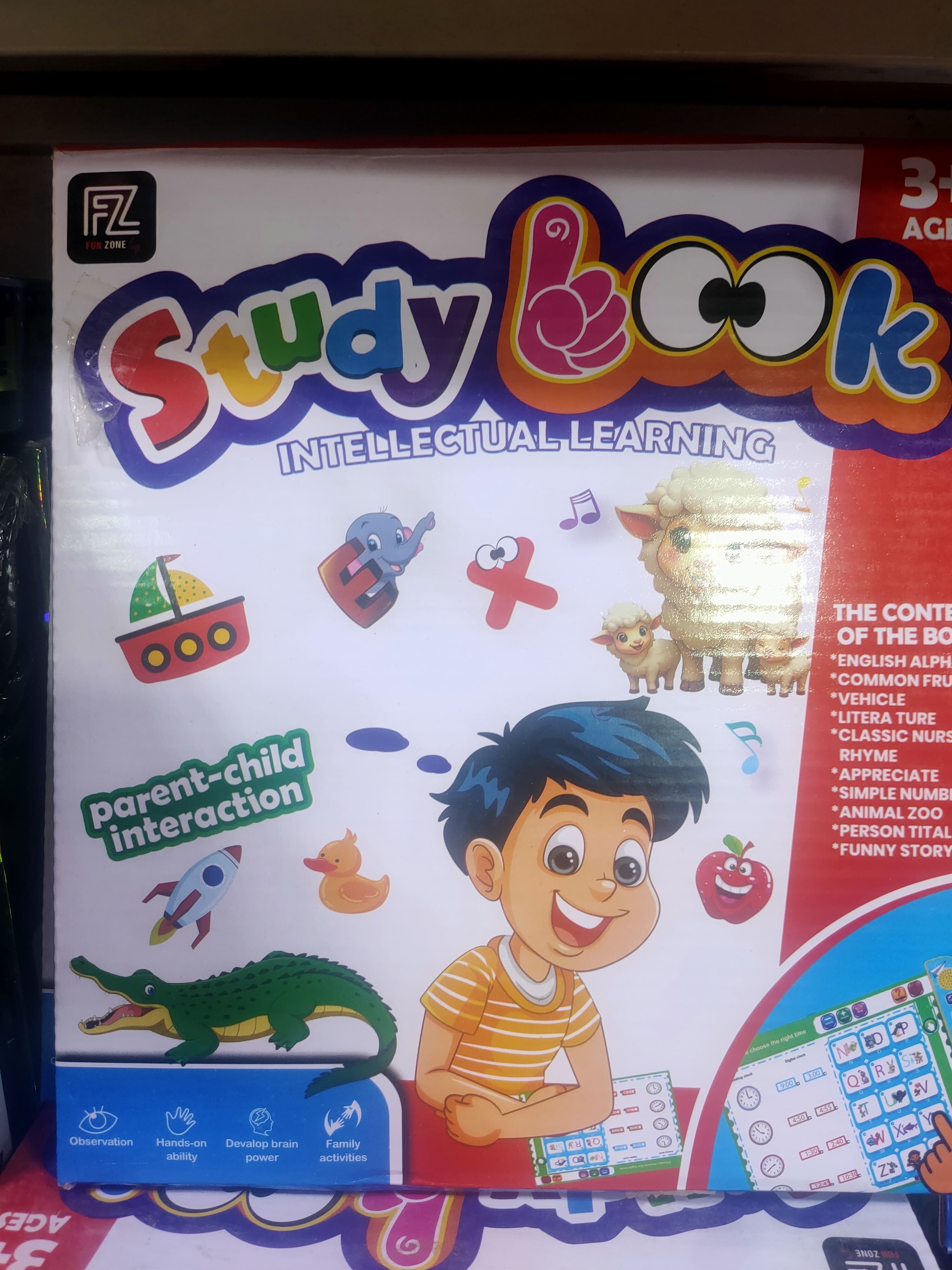 Intelligent Book Growing Up Pre School English Talking Smart Pen Learning Machine Toy Tablets For Kids thumbnail 4