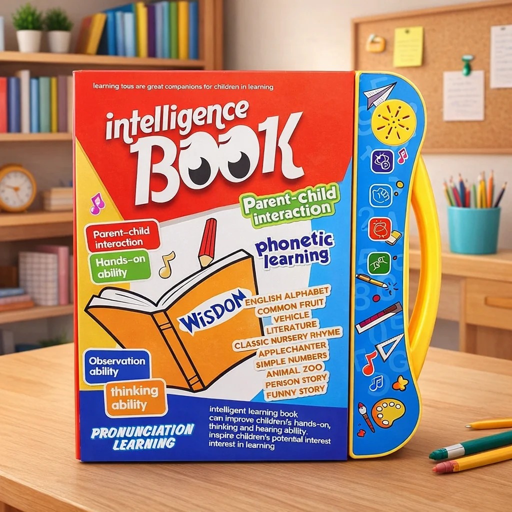 Intelligent Book Growing Up Pre School English Talking Smart Pen Learning Machine Toy Tablets For Kids thumbnail 2