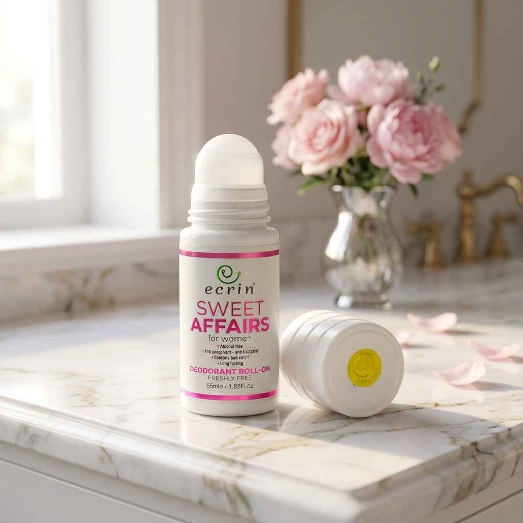 Ecrin Sweet Affairs Roll On-Deodorant For Women 55ml