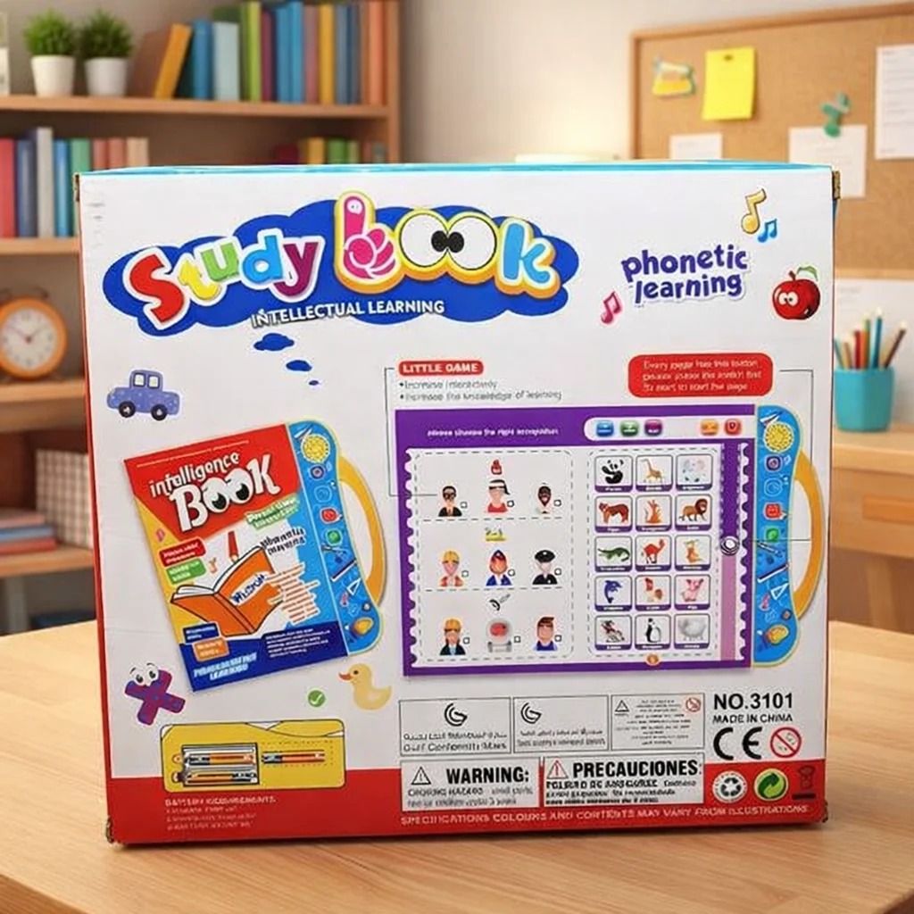 Intelligent Book Growing Up Pre School English Talking Smart Pen Learning Machine Toy Tablets For Kids thumbnail 3