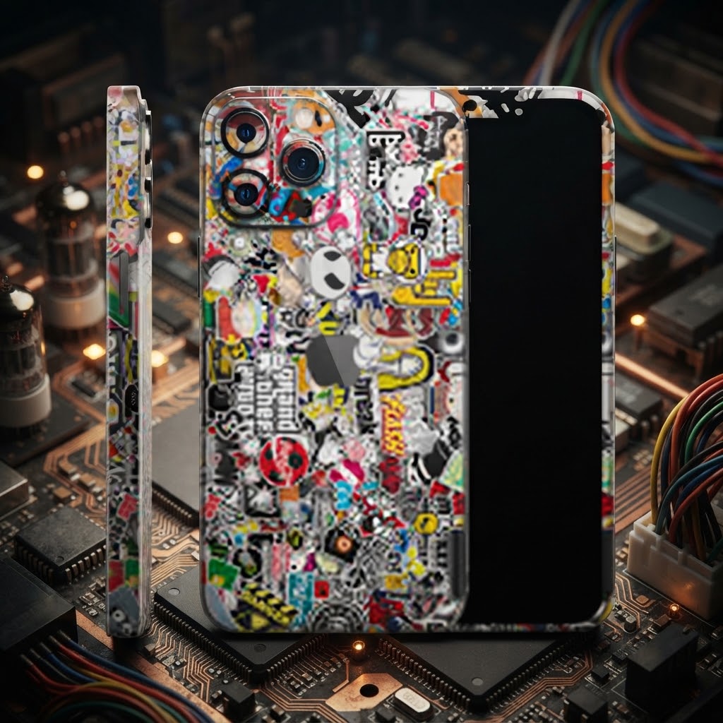 iPhone 12 JDM Cutout Sticker Sheet Skin – Japanese Domestic Market Vinyl Wrap Decal thumbnail 2