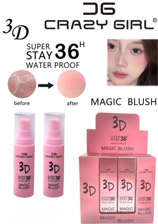3 in 1 Crazy Girl Magic Pink Blush thumbnail 3