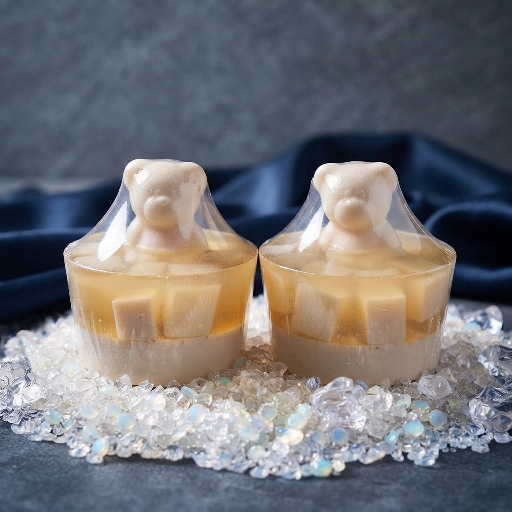 1 Pc - Ice Baby Soap Teddy Bear Gift Soap - Personal Care Accessory Designed For Styling And Daily Routine - 100g