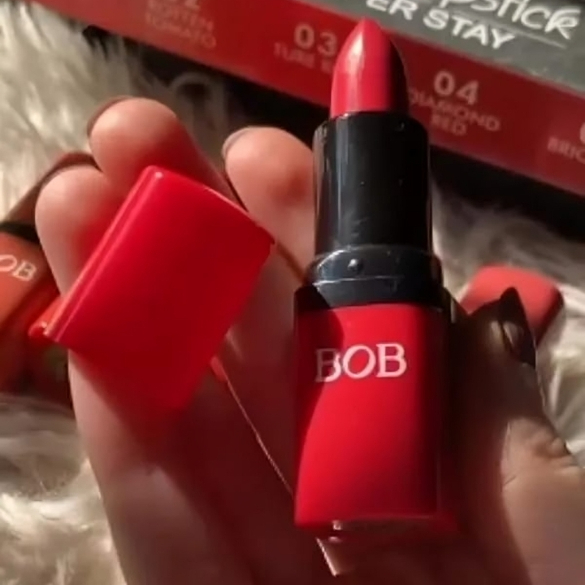 6 Pcs Bob Matte High Pigmented Lipstick Set thumbnail 4