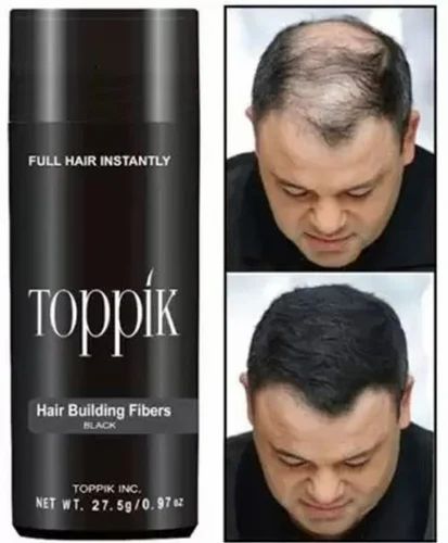 100% Natural Keratin Hair Building Fibers by Toppik – Long-Lasting Thickness for Men & Women - 27Gram