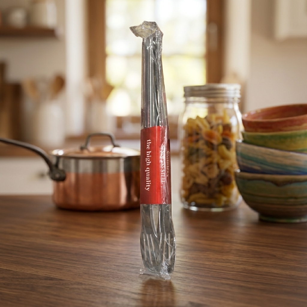 Stainless Steel Kitchen Tongs - Kitchen Accessory Designed For Food Preparation And Daily Cooking Routine XL Size thumbnail 2
