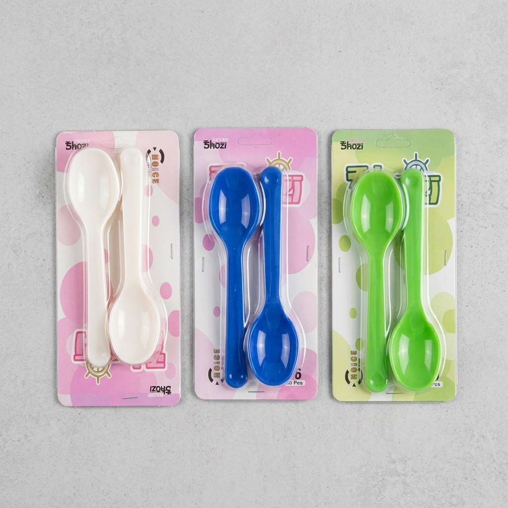 6 Pcs Kitchen Spoon Set - Kitchen Accessory Designed For Food Preparation And Daily Cooking Routine (Random Color) thumbnail 2
