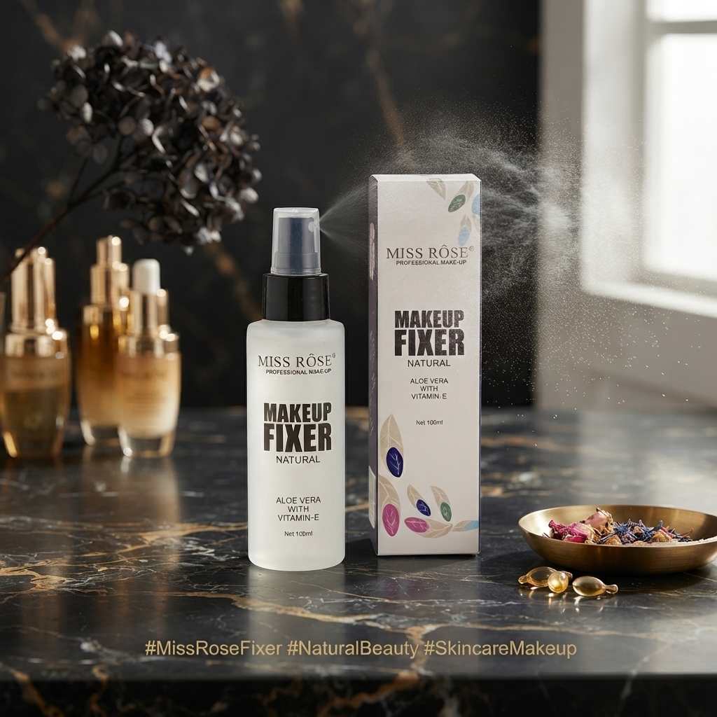 Miss Rose Makeup Fixer Spray 100ml – Aloe Vera Makeup Setting Spray