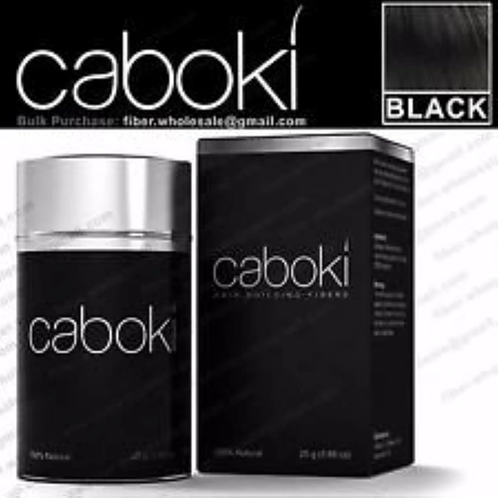 Caboki  Hair Fibers – Instant Hair Volumizer & Thickening Fibers for a Fuller, Natural-Looking Hairstyle 25g thumbnail 3