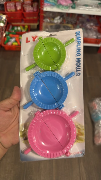 3 Pcs - Dumpling Mould Set - Kitchen Accessory Designed For Food Preparation And Daily Cooking Routine thumbnail 3