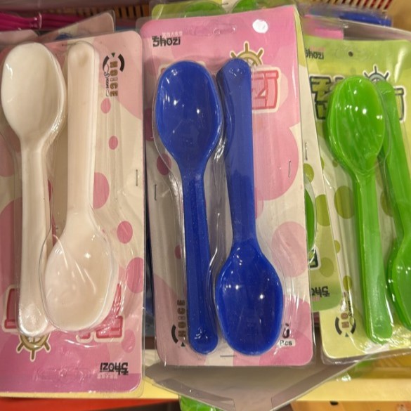 6 Pcs Kitchen Spoon Set - Kitchen Accessory Designed For Food Preparation And Daily Cooking Routine (Random Color) thumbnail 3