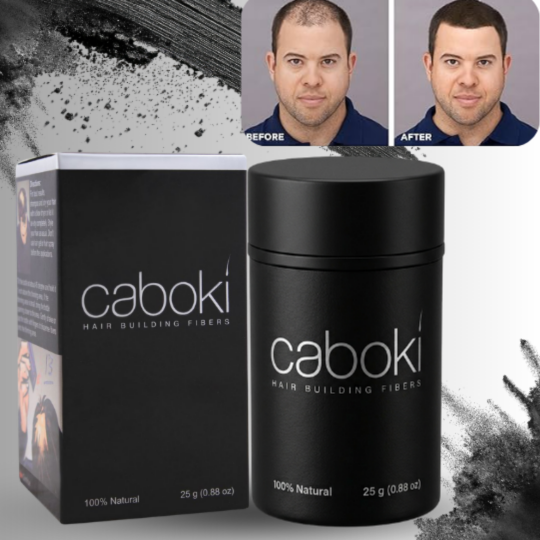 Caboki  Hair Fibers – Instant Hair Volumizer & Thickening Fibers for a Fuller, Natural-Looking Hairstyle 25g thumbnail 4