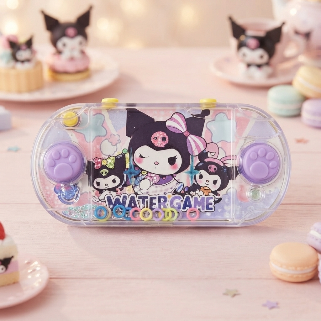 Double Button Water Game Toy - Toy Accessory Designed For Entertainment And Daily Play Routine (Random Color)
