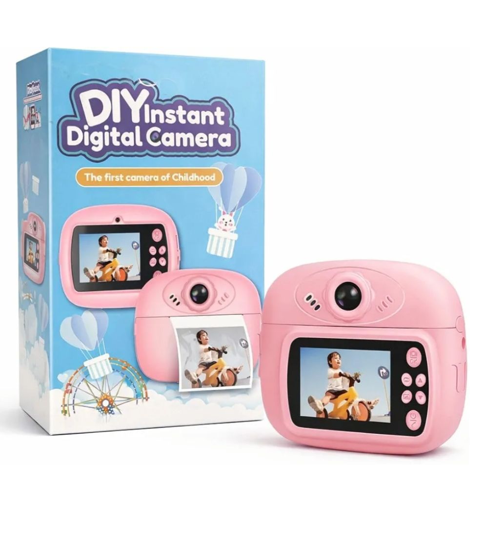 Kids DIY Instant Digital Camera with Photo Printing (Random Color) thumbnail 3