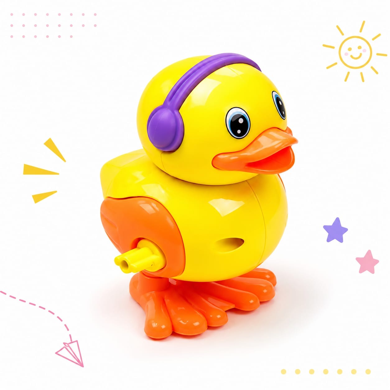 Jumping Duck Chain Toys - Toy Accessory Designed For Entertainment And Daily Play Routine (Random Color) thumbnail 2
