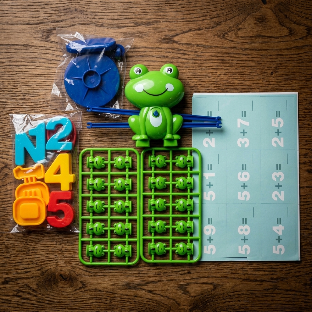 Frog Balance Math Counting Toy – Educational Number Learning & Counting Game for Kids thumbnail 3