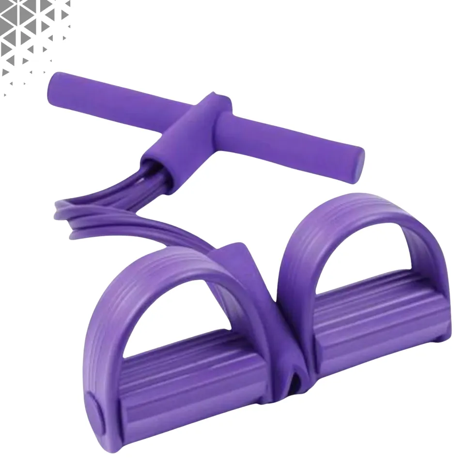 Imported Tummy Trimmer | Rubber Pull Resistance Exercise Band | Tummy Trimmer Exerciser Random Color thumbnail 4