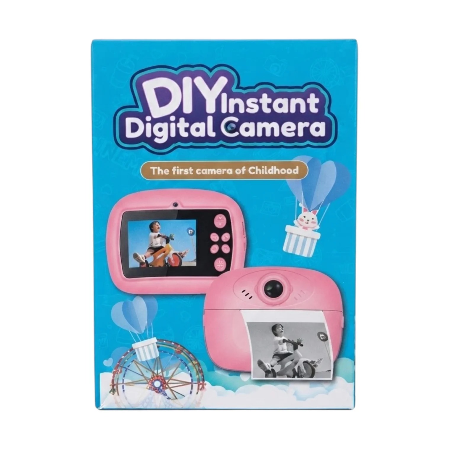 Kids DIY Instant Digital Camera with Photo Printing (Random Color) - Buy Online in Pakistan at Zenbu Store