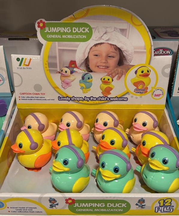 Jumping Duck Chain Toys - Toy Accessory Designed For Entertainment And Daily Play Routine (Random Color) thumbnail 4