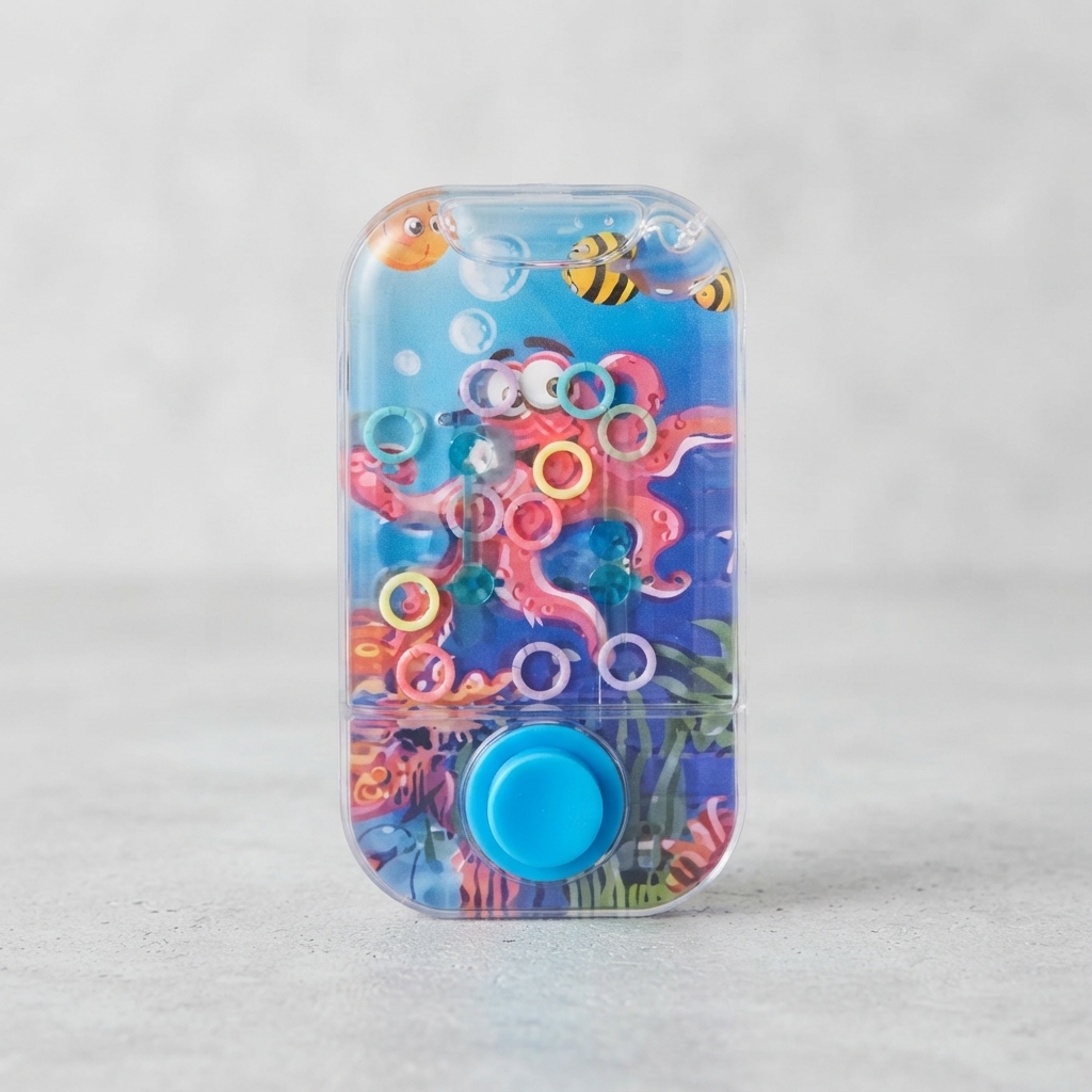 Water Game Single Button Toy - Toy Accessory Designed For Entertainment And Daily Play Routine (Random Design) thumbnail 2