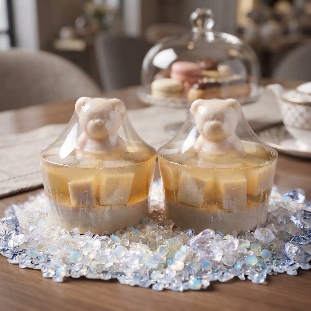 1 Pc - Ice Baby Soap Teddy Bear Gift Soap - Personal Care Accessory Designed For Styling And Daily Routine - 100g thumbnail 3