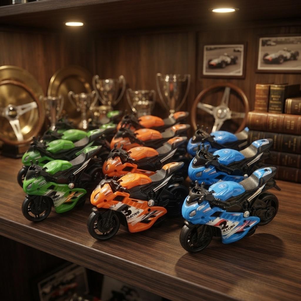Racing Motorbike Toy High Speed Motorcycle Toy For Kids Fun Play Vehicle(Random Color) thumbnail 3
