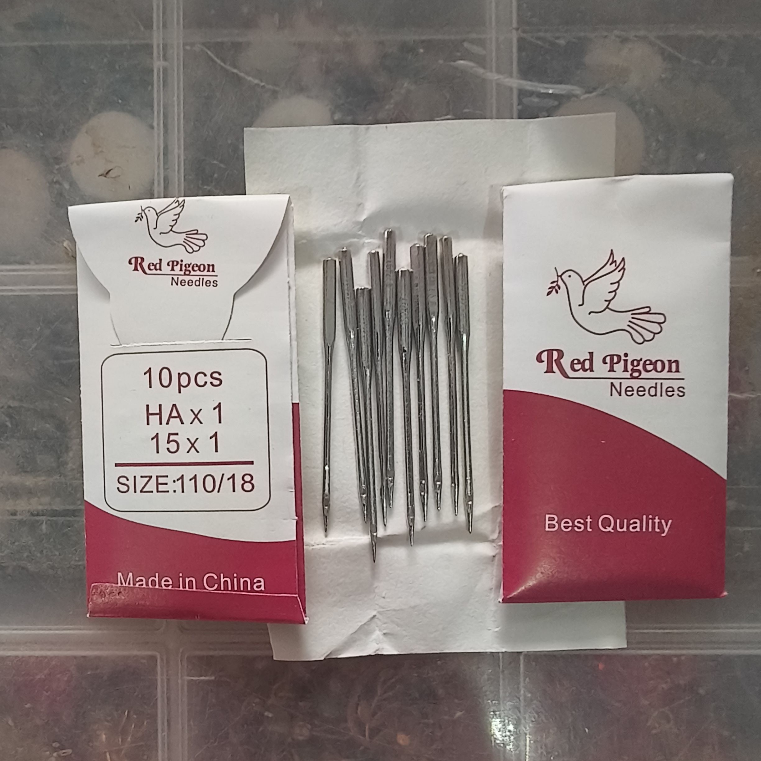 Red Pigeon Sewing Machine Needles - Size 110/18 thumbnail 3