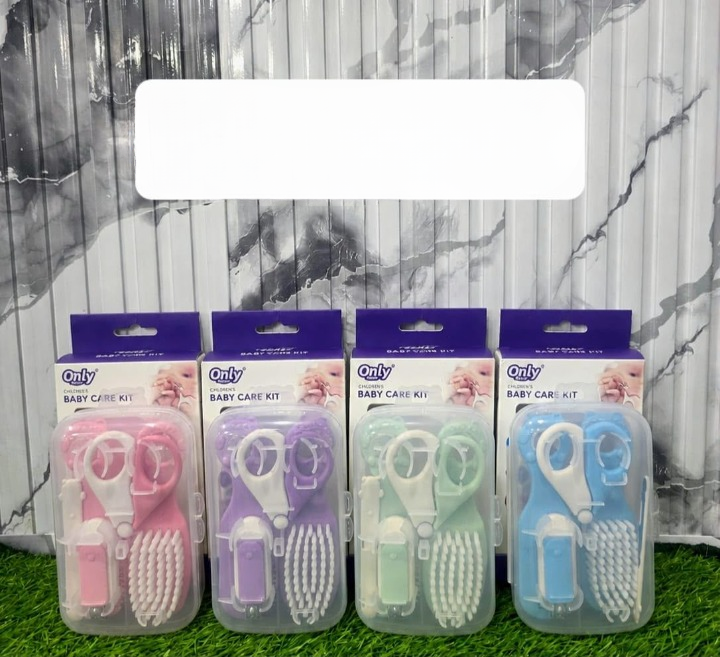 Only Baby Care Kit - 6 Piece Premium Newborn Grooming Kit for Toddlers & Infants | Random Color thumbnail 5