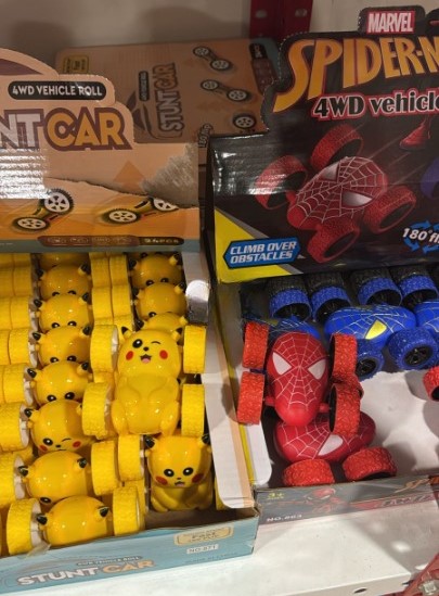 4WD Stunt Car Toy - Toy Accessory Designed For Entertainment And Daily Play Routine (Random Character & Color) thumbnail 3