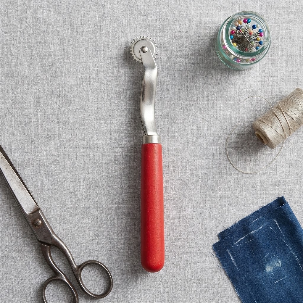 Professional Sewing Tracing Wheel with Ergonomic Handle thumbnail 2