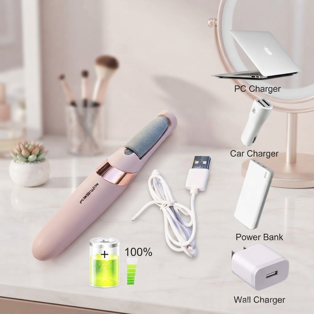 Kimisky Electric Foot Callus Remover - High Quality Big Box thumbnail 3