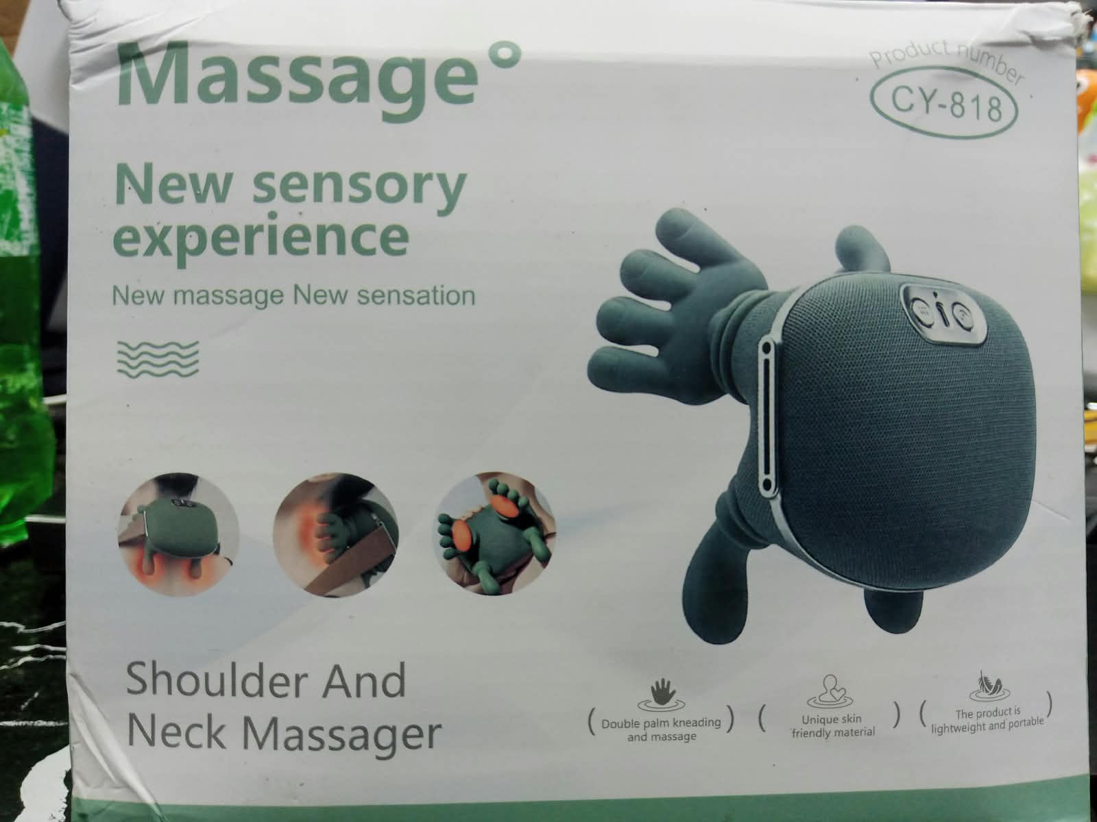 Smart Finger Pressure Neck Massager Electric With Finger Pressure Simulation For Relaxation And Relief thumbnail 5