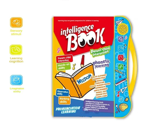 Intelligent Book Growing Up Pre School English Talking Smart Pen Learning Machine Toy Tablets For Kids thumbnail 3