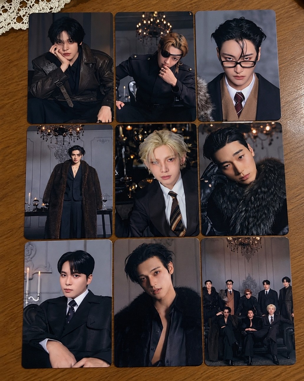Set of 9 ATEEZ 'Golden Hour' Photocards thumbnail 3