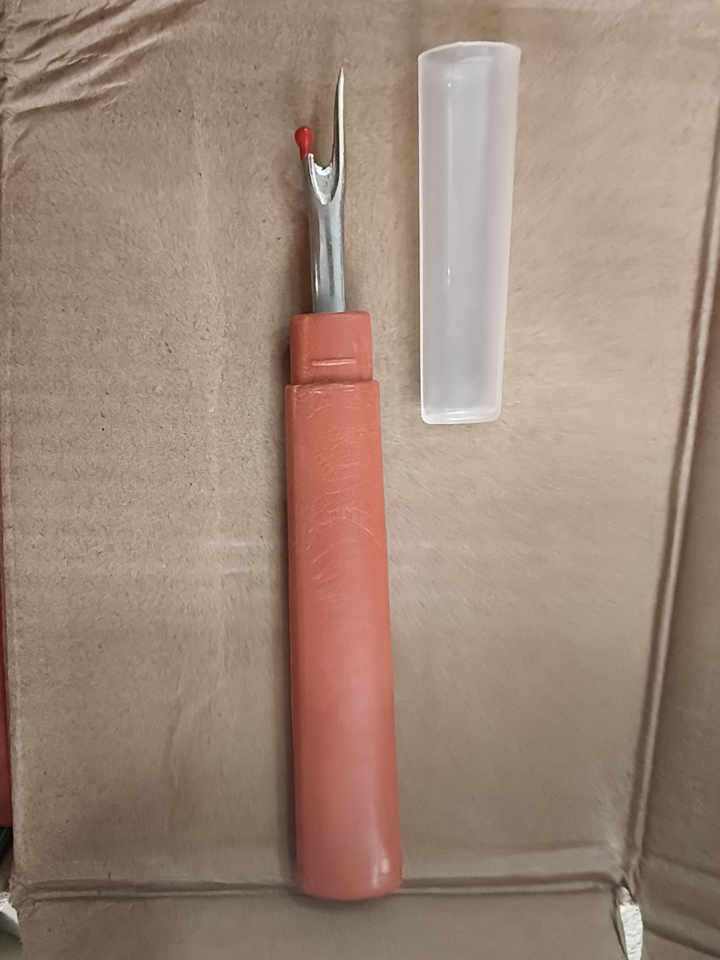 Seam Ripper Stitch Opener With Protective Cap Sharp Thread Cutter Sewing Tool For Embroidery Tailoring thumbnail 3