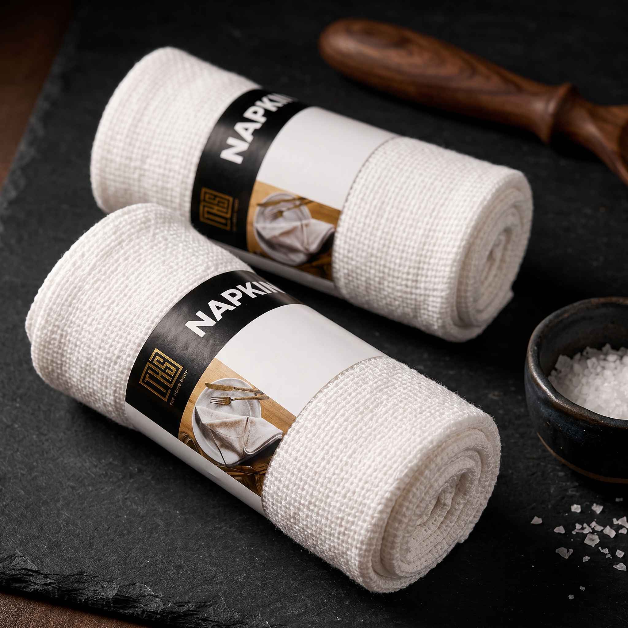 Premium Export Quality 100% Cotton Napkin (45x70 cm, 280 GSM) – Heavy-Duty Cloth Table Linen thumbnail 2