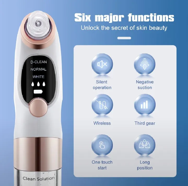 Hydra Facial Blackhead Remover Vacuum Tool thumbnail 2