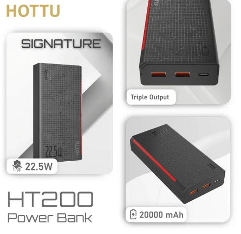 HOTTU HT100 Signature 10000mAh 22.5W Fast Charging Power Bank