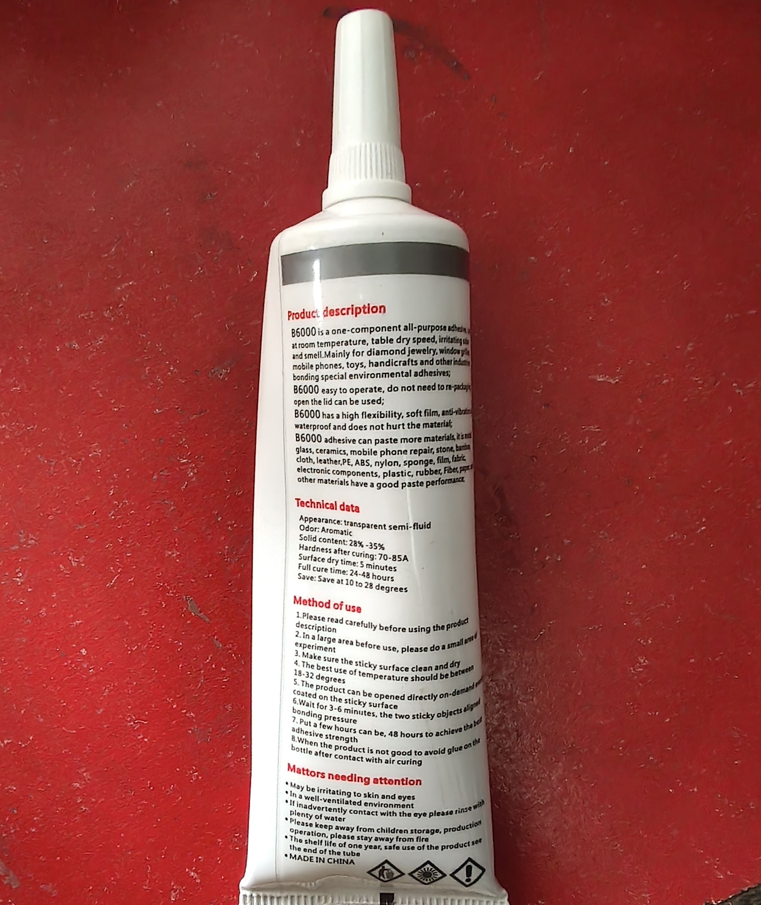 Suxun B-6000 Glue Multipurpose Adhesive High Performance Clear Liquid Glue For Crafts Phone Repair Jewelry Making And DIY Projects - 25ML thumbnail 3