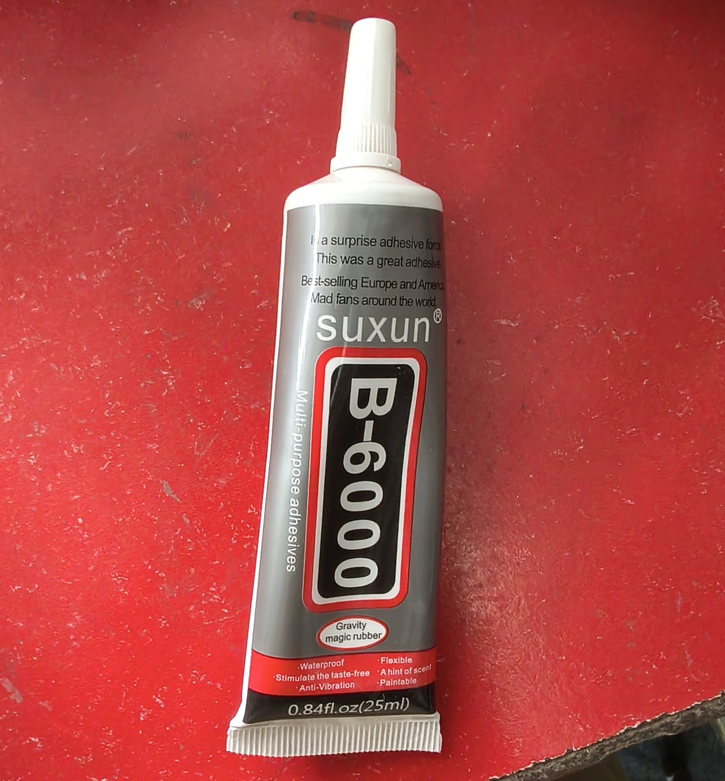 Suxun B-6000 Glue Multipurpose Adhesive High Performance Clear Liquid Glue For Crafts Phone Repair Jewelry Making And DIY Projects - 25ML thumbnail 4