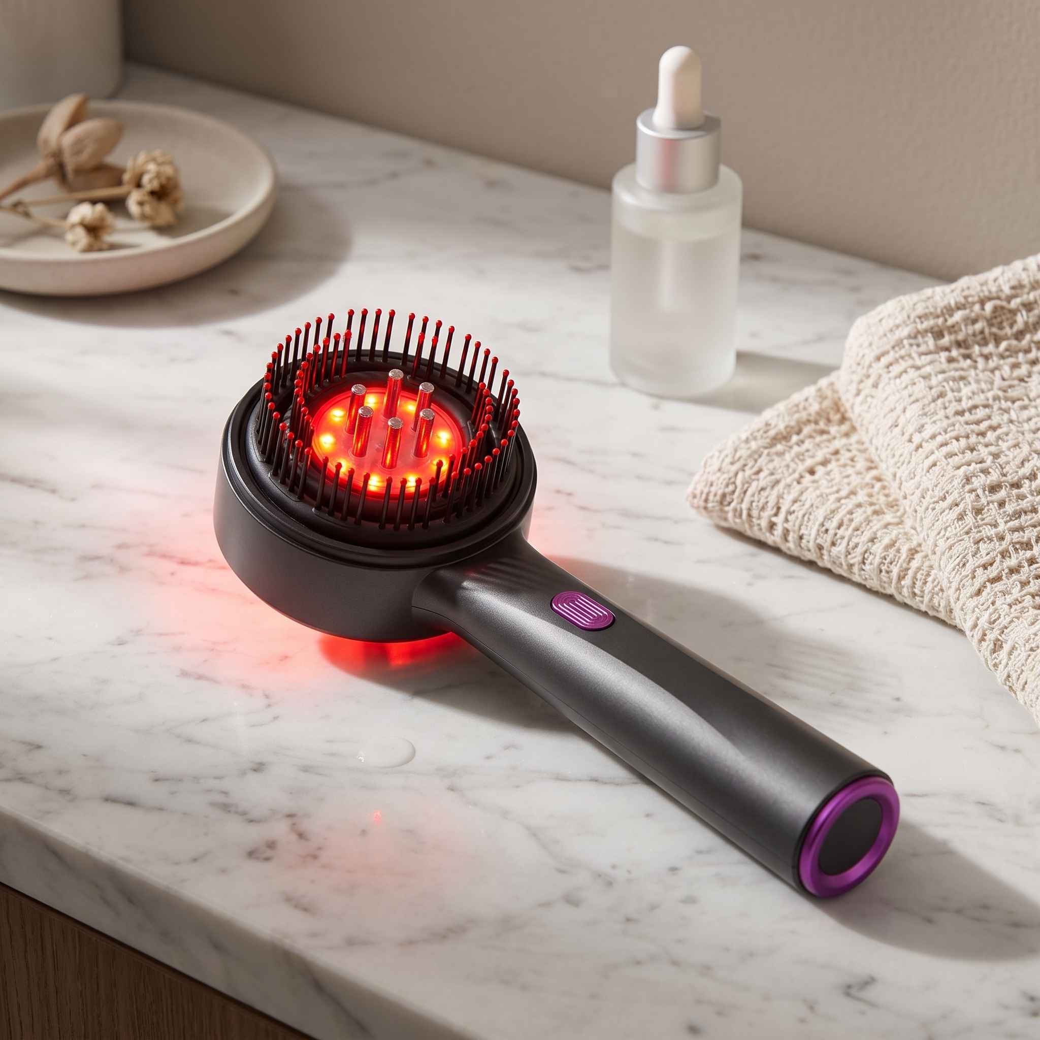 Laser Hair Growth & Scalp Massage Brush thumbnail 3